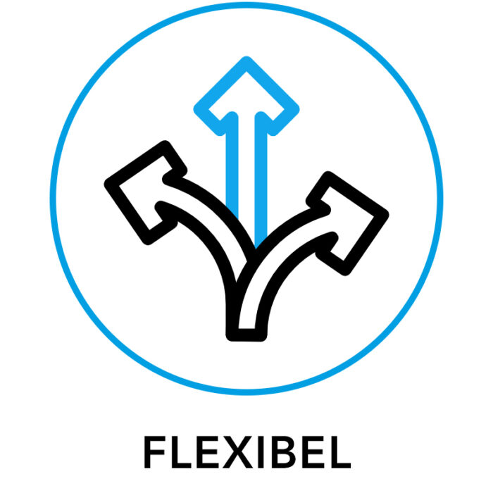 Flexibel TEKST vierkant